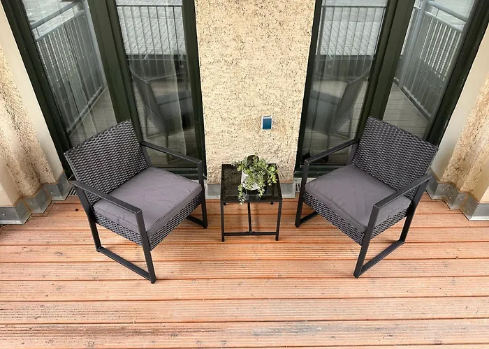 Apartament Safan I Elbnah I Balkon I Uniklinik I Parkplatz Magdeburg